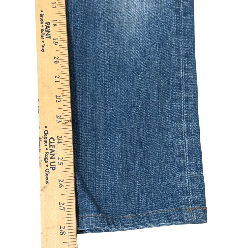 7 For All Mankind The Straight Mens Blue Medium Wash Denim Jeans Size 30 - Picture 4 of 8
